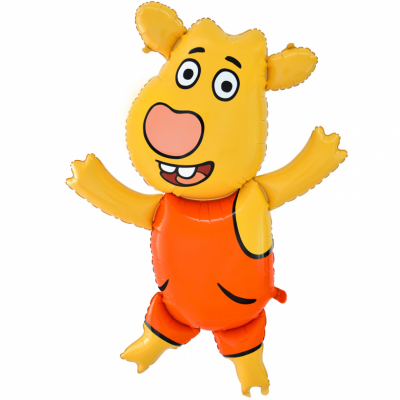 Оранжевая корова Боря